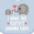 thumbnail image 4 of Inktastic Best Gammy Ever Grandchild Boys or Girls Baby Bib, 4 of 4