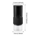 thumbnail image 3 of BotaniNest Smart Home Coffee Grinder For Ground With Precision Burrs And Quiet Operation Programmable Settings One Brew Ready USB C Power Durable Stainless Steel Build, 3 of 7