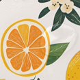 thumbnail image 4 of Yayeee Shower Curtain with Hooks 72"x72" Waterproof Fabric Bathroom Hanging Decor, Orange Slices, 4 of 5