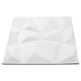 thumbnail image 4 of Paneles de pared 3D de PVC de 19,7 pulgadas, decorativos, texturizados, para decoración de interiores, color blanco, 12 unidades, 4 of 14