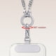thumbnail image 4 of Inteprter Elegante cordón para teléfono, seguro y con cordón dorado, accesorio de manos libres para días ajetreados y mujeres, cordón dorado Teléfono y Comunicación Oro rosa, 4 of 6