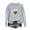 Gray, variant on Yangnuo Women's Football Heart Graphic Crew Neck Sweatshirt Sleeve Stitch Print Loose Long Sleeve Casual Pullover Tops