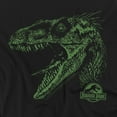 thumbnail image 2 of Jurassic Park T-Shirt Raptor Mount Unisex Graphic Tee For Men & Women, 2 of 7