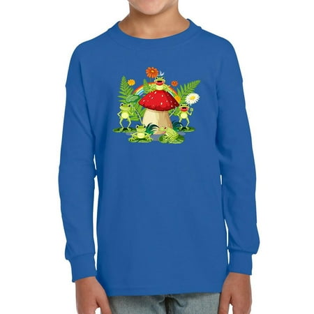 

Frogs On Mushroom Long Sleeve Toddler -Image by Shutterstock 2 Toddler