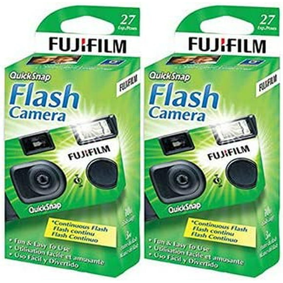 QuickSnap Flash 400 Appareil Photo Jetable de 35 Mm (2 Boîtes)