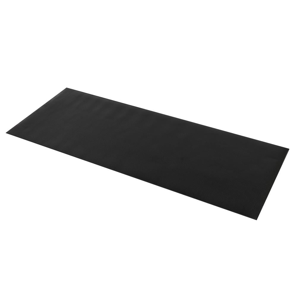 Black ClimaTex Dimex 6' Long x 27" Wide Indoor/Outdoor Protective Runner Mat 