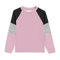 thumbnail image 5 of Auroural Girls Clothes Size 10 12 Girls Tops Size 10-12 Long Sleeve Graphic Motion Fashionable And Cute Round Neck Long Sleeved Pink, 5 of 6