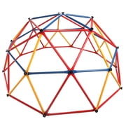Tobbi Climbing Dome Steel Frame Monkey Bars Playset Children Outdoor Playground