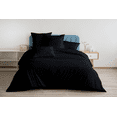 thumbnail image 6 of Kotton Culture 600 TC 100% Egyptian Cotton Duvet Cover (Black, Queen, 1 Piece Duvet Cover Only), 6 of 8