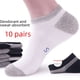 thumbnail image 2 of Calcetines de malla para hombre, calcetines de tobillo empaquetados individualmente, calcetines de regalo, calcetines de algodón para hombre, desodorante absorbente de sudor, 2 of 5