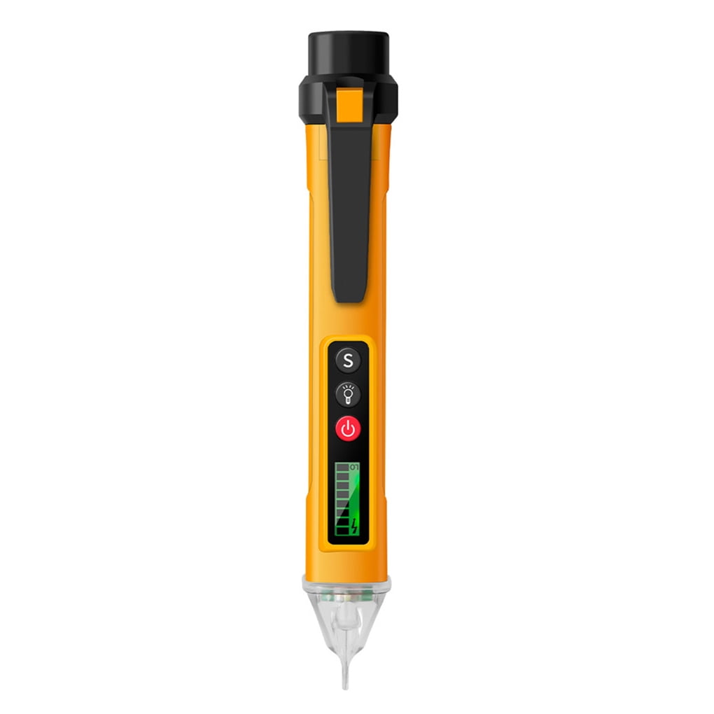 Details about   Yellow Type Circuit Detector Electric Test Pen Voltage Tester LED Index Display