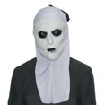 thumbnail image 1 of Máscara de látex para monjas, para fiesta de disfraces de carnaval de Halloween, 1 of 1