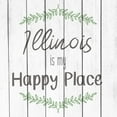 thumbnail image 2 of Kimberly, Allen 26x26 White Modern Wood Framed Museum Art Print Titled - My Happy Place IL, 2 of 4