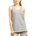 thumbnail image 2 of 4 Pack Women's Tank Tops 100% Cotton Loose Fit Sleeveless Solid Color Workout Causal Breathable Athletic Yoga Basic Comfort Womenswear, 2 of 3