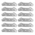 thumbnail image 3 of Raindrops 15 Sets Stainless Steel Wall Mount Corner Braces for Furniture Assembly and Home Improvement Projects, 3 of 8