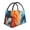 Red And Blue Waves, variant on Vsdgher Red And Green Carnation Print Insulated Reusable Bags with Sturdy Zipper and Handles, Foldable Totes for Hot or Cold Food Bring or Delivery