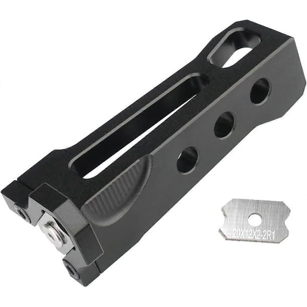 Woodworking Edge Trimmer, Aluminium Edge Banding Arc Trimming Manual Planer Woodworking Blade Edge Corner Planer Wood Chamfering Fillet Scraper Board