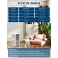 thumbnail image 6 of 14,000 BTU Drainage-free Portable Air Conditioner for Indoor Rooms, 3-In-1 AC Unit for Bedroom 225-300 Sq.Ft, Dehumidifier, Fan, Sleep Mode, 24 Timer, Remote Control, Window Kits,Gray, 6 of 7
