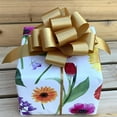 thumbnail image 2 of Gold Christmas Gift Pull Bows - 5" Wide, Set of 10, Anniversary, Wedding, Fall, Thanksgiving, Wreath, Gift Basket, Presents, Birthday, 2 of 4