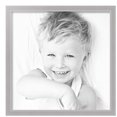thumbnail image 2 of ArtToFrames 21" x 21" Silver Picture Frame, 21x21 inch Silver Wood Poster Frame (WOM-5388), 2 Pack, 2 of 8