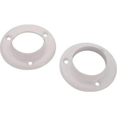 

2pk Prosource 23701PHX-PS Closet Pole Sockets Plastic White