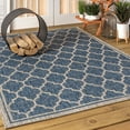 thumbnail image 5 of JONATHAN Y  Zinnia Textured Weave Indoor/Outdoor Area Rug 9 X 12 - Navy/Gray, 5 of 5