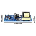 thumbnail image 4 of DC 12V a AC 110V 220V DC Step Up Módulo de frecuencia de onda cuadrada Step Up PCB Board, 4 of 5