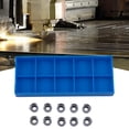 thumbnail image 4 of For Aluminum RCGT0803MO-AK H01 milling inserts indexable cutting tool 10pcs, 4 of 9