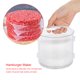 thumbnail image 4 of Plástico Patty hamburguesa carne compactador prensa fabricante hamburguesa molde cocina herramienta DIY Gadget, 4 of 8