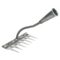 thumbnail image 4 of figatia Garden Rake Lawn Loosening Practical Sturdy Versatile Heavy Duty Hand Tool for Gardening Outdoor Homeowners Yard Cultivating 7, 4 of 8