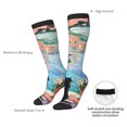 thumbnail image 4 of Sigee Coastal Cat By The Window for Socks for Men Women Socks Stocking Compression Socks, 4 of 6