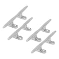 thumbnail image 1 of Dock Rope Cleat, Hollow Base Mooring Rope Cleat 6in  For Marine Yachts, 1 of 8
