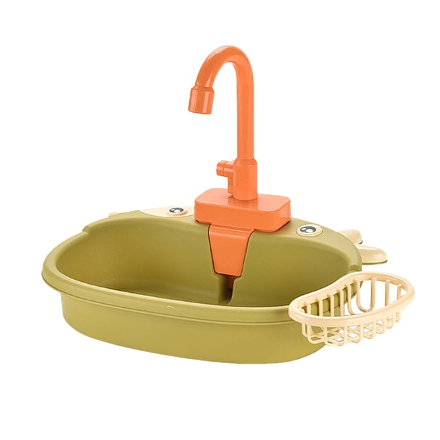 Childrens Kitchen Toy Set With Running Water Educational Gifts for Girls Boys