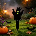 thumbnail image 5 of Halloween Ghost Decor 5 X 3 Inch Glow in The Dark Halloween Decorations Outdoor Halloween Yard Decor for Lawn Porch Haunted House Party, 5 of 5