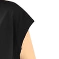 thumbnail image 4 of fatyb Womens Summer Tops Cap Sleeve Casual T Shirts Crew Neck Comfort Loose Beach Vacation Tee Blouses, 4 of 5