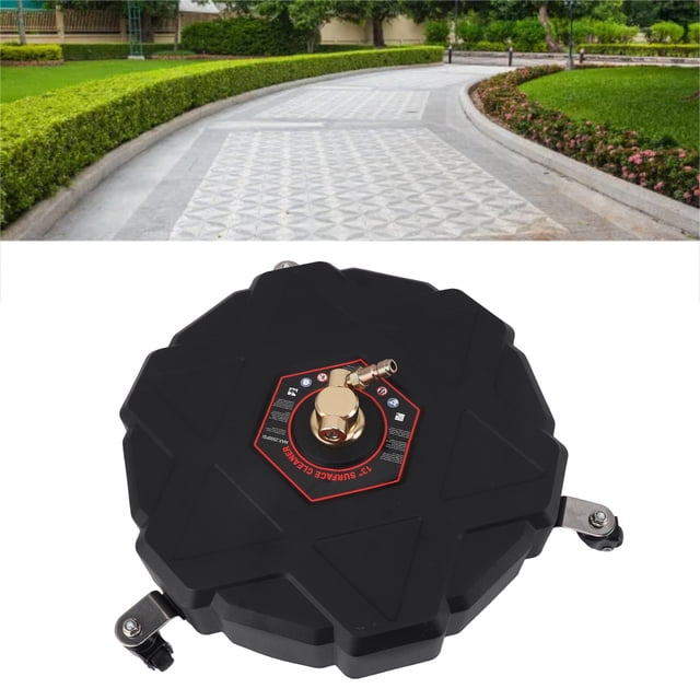 Nettoyeur Haute Pression, Nettoyeur Haute Pression 13 Pouces 2 Rallonges avec Roues pour Patio