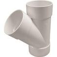 thumbnail image 1 of Ipex USA Canplas 6232110 PVC S&D 45 Degrés Hub Wye - 4 Po., 1 of 1