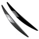 thumbnail image 3 of Car Front Headlight Cover Head Light Lamp Eyelid Eyebrow Trim ABS for MK3 2015-2017 Carbon Fiber, 3 of 5