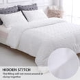 thumbnail image 4 of 100 % Cotton Ultra Luxury Tufted Duvet Cover Set ,Tufted Bedding Set ,Elegant Tufted Duvet Cover Set with Stylish Textured Design Size California Queen 90" x 104", 4 of 4