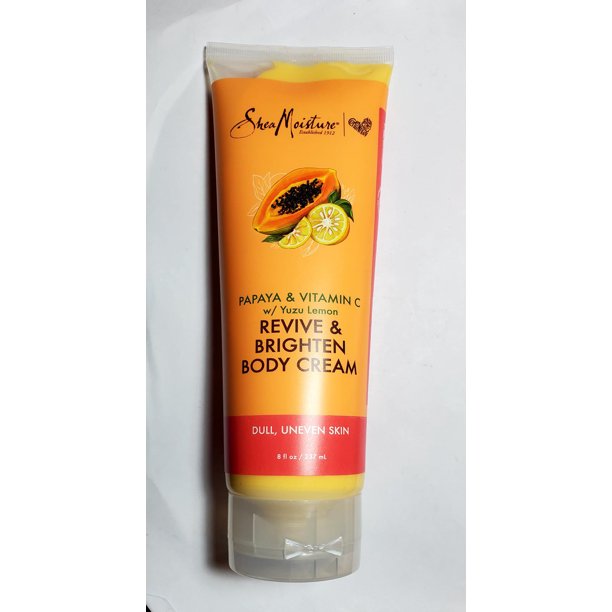 SheaMoisture Papaya & Vitamin C Revive & Brighten Body Cream 8 oz