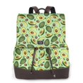 thumbnail image 1 of Easygdp Avocado With Seeds Mochila de Cuero para Mujeres, Bolso de Hombro, Bolsos de Mano de Moda para Trabajo y Viajes, 1 of 4