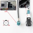 thumbnail image 1 of 4 Pin Connection Cable to Car Switch 4 Pin USB Harness Cable For BMW NBT for EVO, 1 of 9