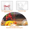 thumbnail image 3 of Lsque Pikmin Print Christmas Tree Skirt, Tree Skirt with Ties or Velcro, Perfect for Holiday Decorations, Halloween, and New Year-48", 3 of 7