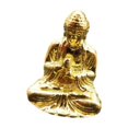 thumbnail image 2 of Mini estatua de Buda Tathagata de latón, escultura de mesa en miniatura para mascota de té para el hogar o 24x29 cm dorado, 2 of 9