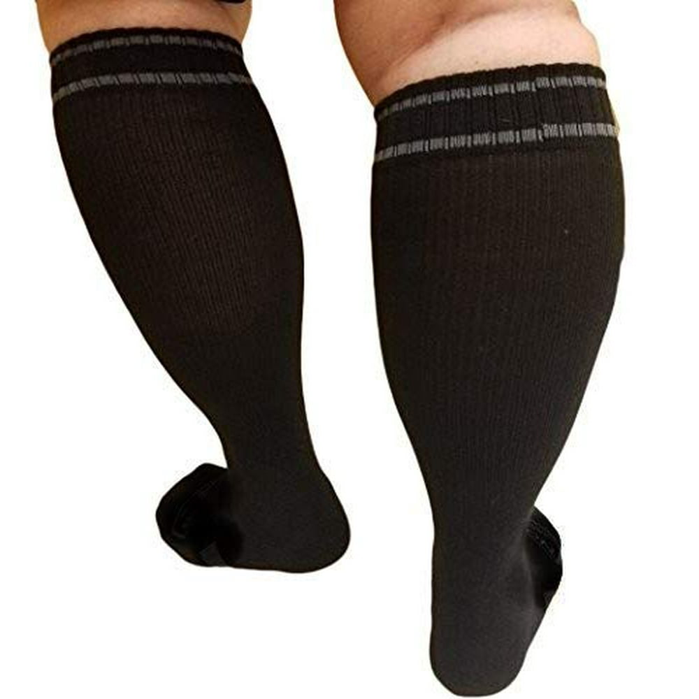Compression Socks Woman XWide Calf - Firm Gradient Support, Ankle and