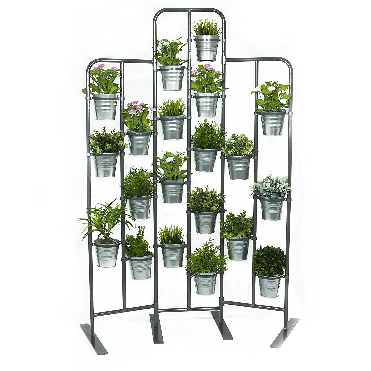 Ruddings Wood Classic Metal Pot Plant Stand Shelf Garden Outdoor Tall Patio Potted Flower Display Holder Rack