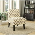 thumbnail image 1 of ACME Chaise d'Appoint Ollano Gris et Jaune, 1 of 2