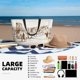 thumbnail image 5 of Fotbe Western Desert Cowboys Bolsa de Viaje para Playa - Resistente al Agua, Bolsa Tote de Gran Capacidad y Ligera con 7 Bolsillos para Mujeres y Hombres, 5 of 7