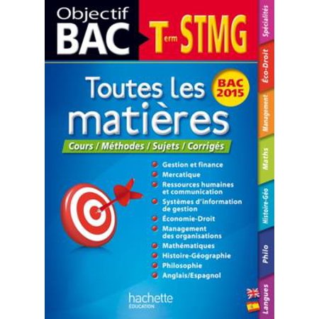 Objectif Bac Toutes Les Matières Tle Stmg Ebook - 