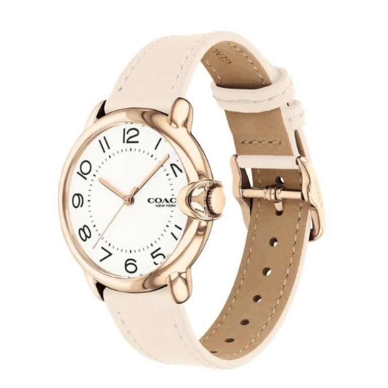 Coach Arden Womens Watch, 14503609, White Dial, White 